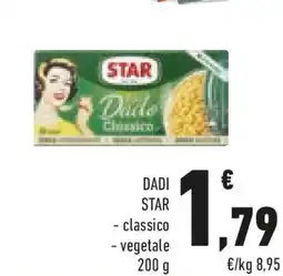 Conad DADI STAR classico vegetale offerta