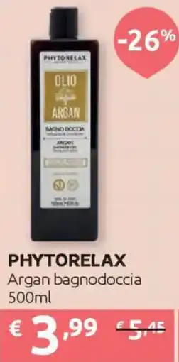 Ipersoap PHYTORELAX Argan bagnodoccia offerta