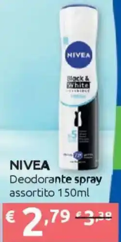 Ipersoap NIVEA Deodorante spray offerta