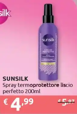 Ipersoap SUNSILK Spray termoprotettore liscio perfetto offerta