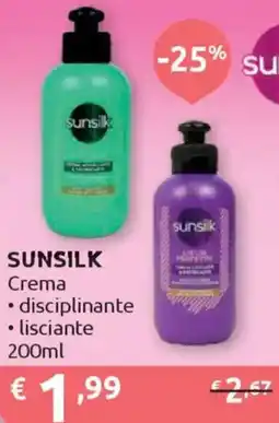 Ipersoap SUNSILK Crema offerta