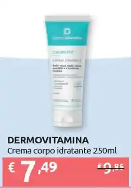 Ipersoap DERMOVITAMINA Crema corpo idratante offerta