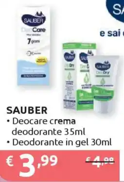 Ipersoap SAUBER Deocare crema deodorante - Deodorante in gel offerta