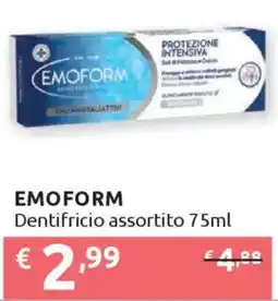 Ipersoap EMOFORM Dentifricio offerta