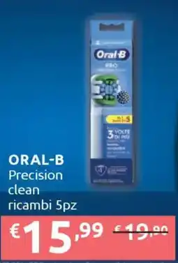 Ipersoap ORAL-B Precision clean ricambi 5pz offerta