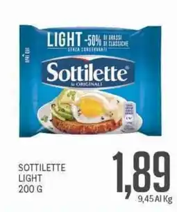 Supermercati Piccolo Sottilette light offerta