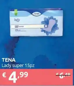 Ipersoap TENA Lady super 15pz offerta