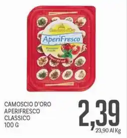 Supermercati Piccolo Camoscio d'oro aperifresco classico offerta