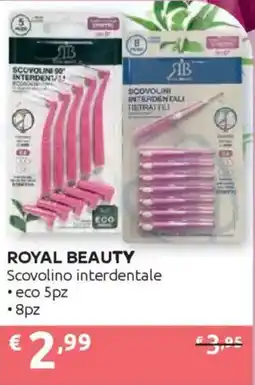 Ipersoap ROYAL BEAUTY Scovolino interdentale offerta