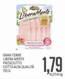 Supermercati Piccolo Gran terre libera mente prosciutto cotto alta qualità offerta
