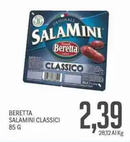 Supermercati Piccolo Beretta salamini classici offerta