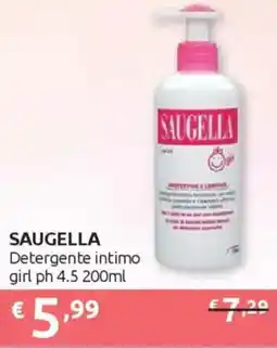 Ipersoap SAUGELLA Detergente intimo girl ph 4.5 offerta