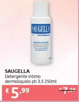 Ipersoap SAUGELLA Detergente intimo dermoliquido ph 3.5 offerta