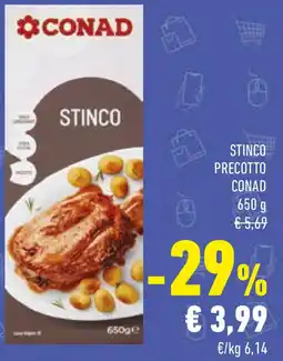 Conad Stinco precotto CONAD offerta