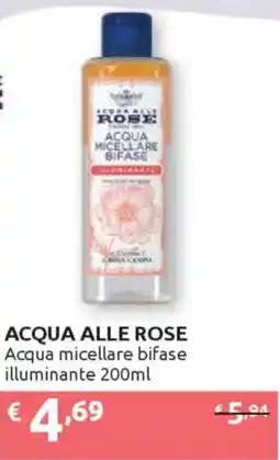 Ipersoap ACQUA ALLE ROSE Acqua micellare bifase illuminante offerta