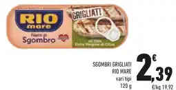 Conad Sgombri grigliati RIO MARE offerta