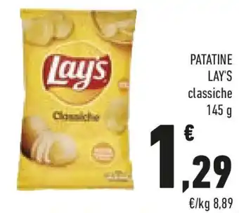 Conad Patatine lay's classiche offerta