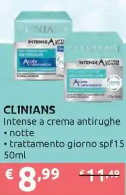 Ipersoap CLINIANS Intense a crema antirughe offerta
