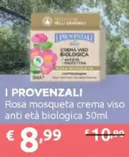 Ipersoap I PROVENZALI Rosa mosqueta crema viso anti età biologica offerta