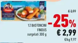 Conad 12 bastoncini FINDUS offerta