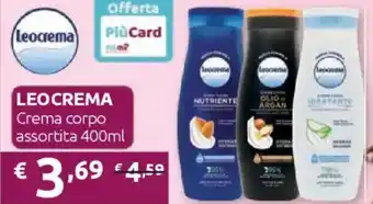 Ipersoap LEOCREMA Crema corpo offerta