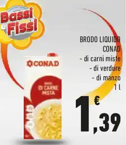 Conad Brodo liquido CONAD offerta