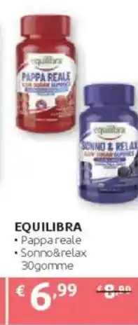 Ipersoap EQUILIBRA Pappa reale Sonno&relax 30gomme offerta
