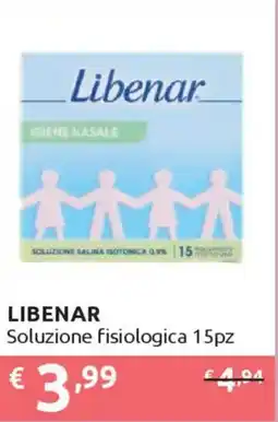 Ipersoap LIBENAR Soluzione fisiologica 15pz offerta