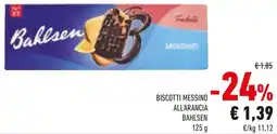 Conad Biscotti messino all'arancia BAHLSEN offerta