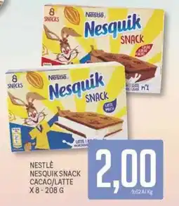 Supermercati Piccolo Nestle nesquik snack cacao/latte offerta