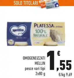Conad Omogeneizzati mellin pesce offerta