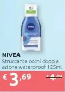 Ipersoap NIVEA Struccante occhi doppia azione waterproof offerta