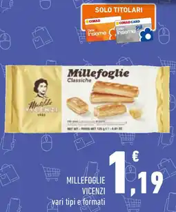 Conad Millefoglie vicenzi offerta