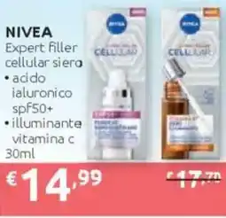 Ipersoap NIVEA Expert filler cellular siero offerta