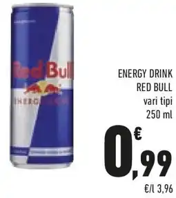 Conad Energy drink RED BULL offerta