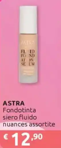Ipersoap ASTRA Fondotinta siero fluido offerta