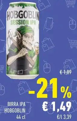 Conad Birra ipa HOBGOBLIN offerta