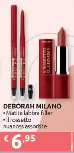 Ipersoap DEBORAH MILANO Matita labbra filler - Il rossetto offerta