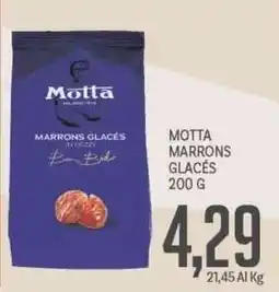 Supermercati Piccolo Motta marrons glacés offerta