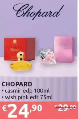 Ipersoap CHOPARD casmir edp - wish pink edt offerta