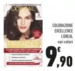 Conad Colorazione excellence L'OREAL offerta