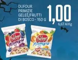 Supermercati Piccolo Dufour primizie gelee/frutti di bosco offerta