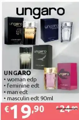 Ipersoap UNGARO woman edp - feminine edt - man edt - masculin edt offerta