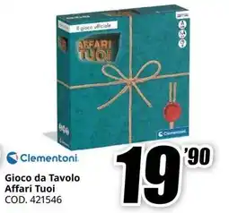 MediaWorld Clementoni Gioco da Tavolo Affari Tuoi offerta