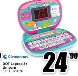 MediaWorld Clementoni DOT Laptop 3+ Unicorn offerta