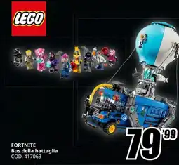 MediaWorld LEGO FORTNITE Bus della battaglia offerta