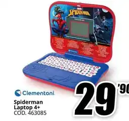 MediaWorld Clementoni Spiderman Laptop 4+ offerta