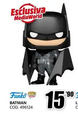 MediaWorld Funko batman offerta