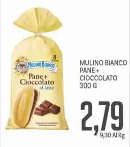 Supermercati Piccolo Mulino bianco pane+ cioccolato offerta