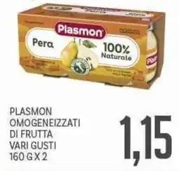 Supermercati Piccolo Plasmon omogeneizzati di frutta offerta